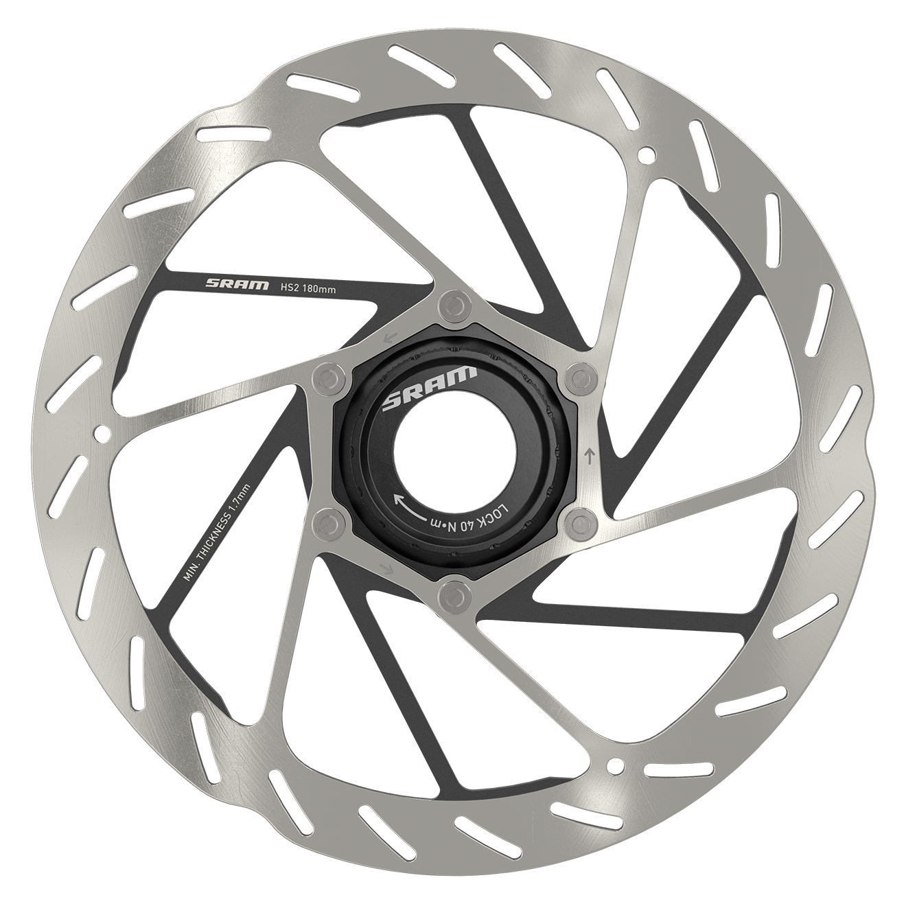 SRAM HS2 Disc Brake Rotor, 6-Bolt – view 3