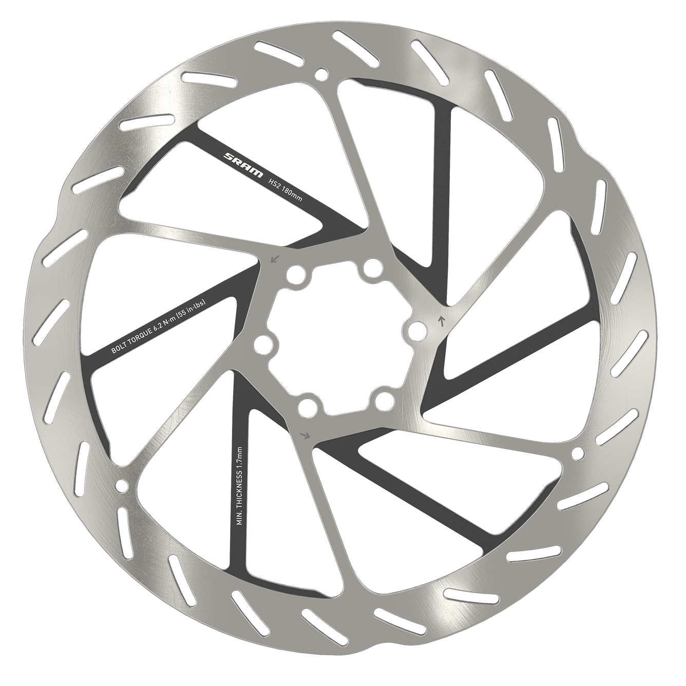 SRAM HS2 Disc Brake Rotor, 6-Bolt